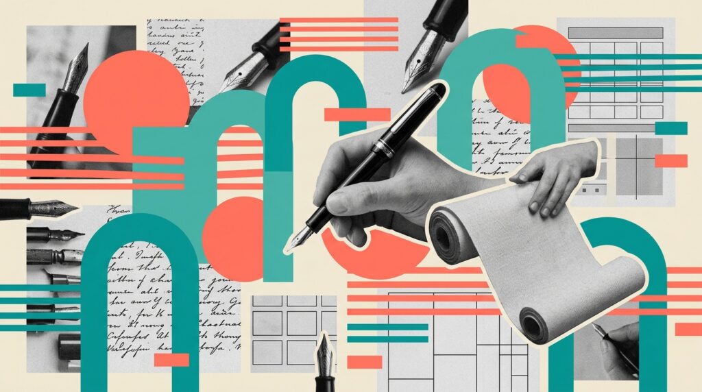 Illustration: text file icon with AI brain, digital gatekeeper protecting data servers, flowchart of web crawler permissions